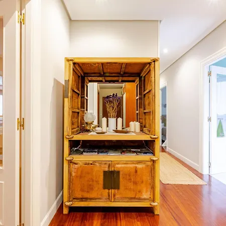 Bilbaobonito 5min Guggenheim 2bth ,ext,quiet & Central, Parking Apartman *