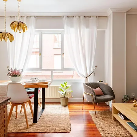Bilbaobonito 5min Guggenheim I 2bdrm I Ext I Quiet & I Pking Apartament