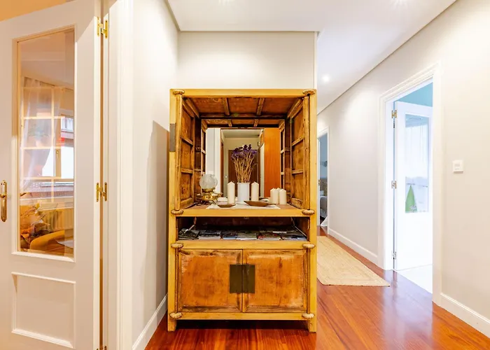 Bilbaobonito 5min Guggenheim 2bth ,ext,quiet & Central, Parking Διαμέρισμα *