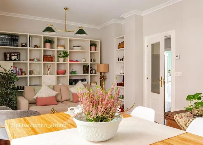 Bilbaobonito 5min Guggenheim 2bth ,ext,quiet & Central, Parking Διαμέρισμα Μπιλμπάο