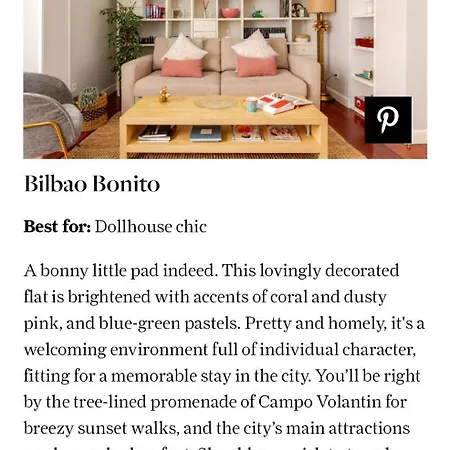 Bilbaobonito- 5min Guggenheim -quiet & -parking *